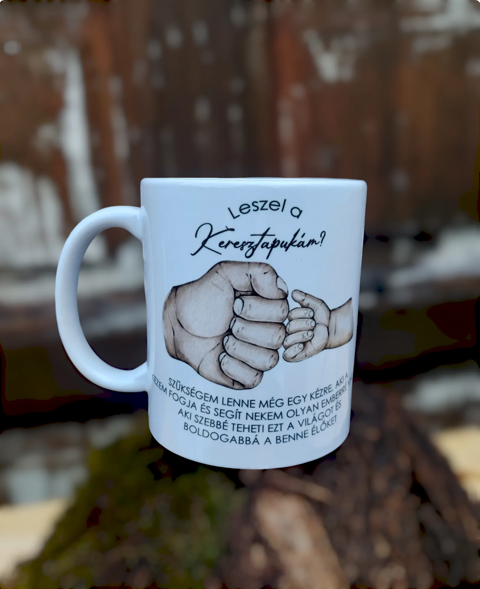 Bögre - Keresztapa / Keresztszülő felkérő