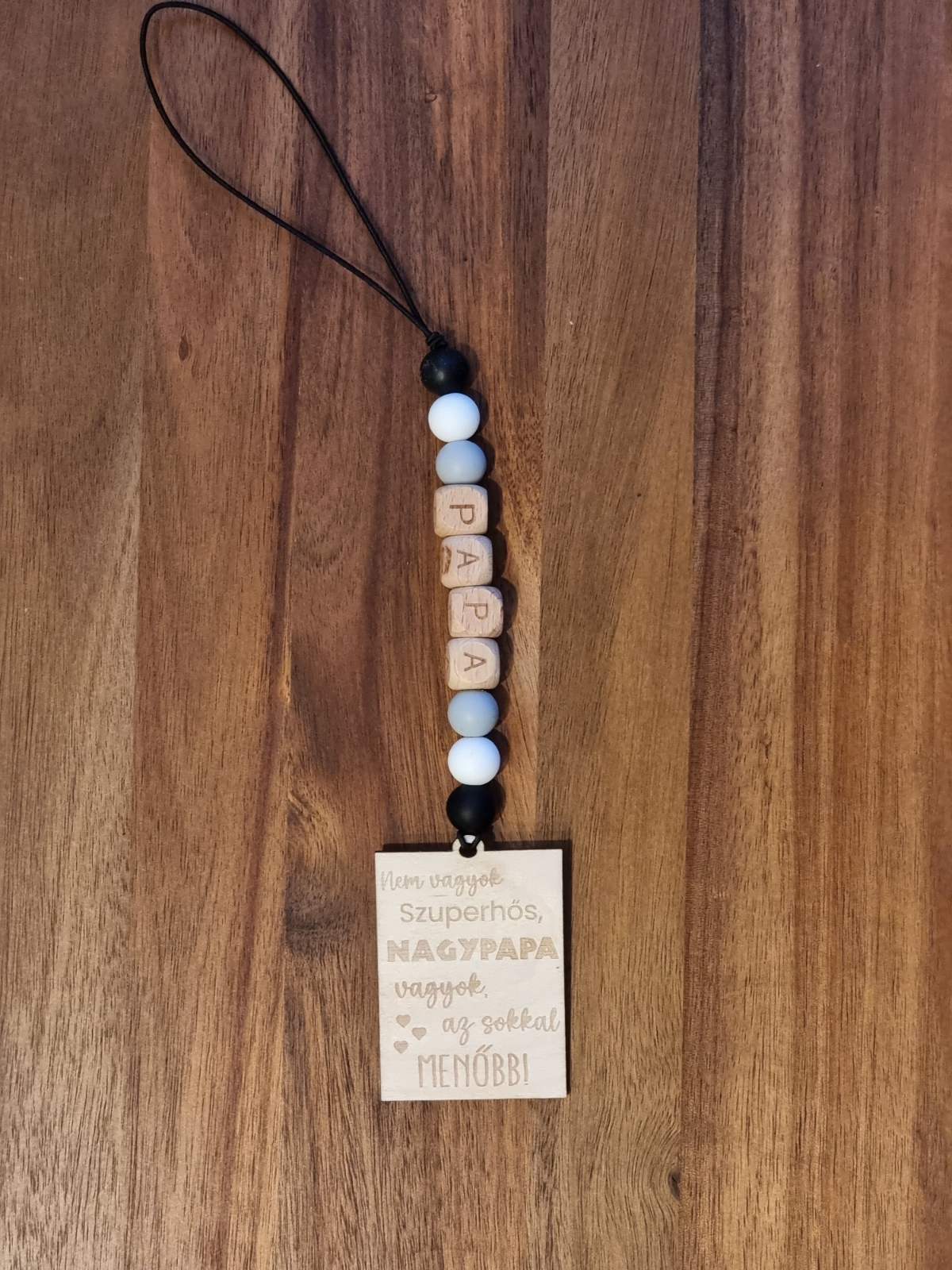 Papa Szuperhős - Visszapillantó tükör dísz